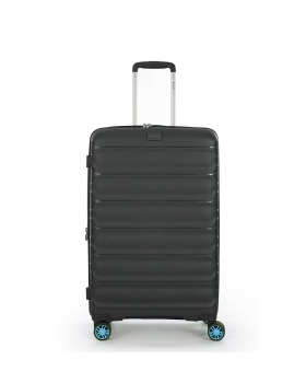 Βαλίτσα σκληρή Μεσαία DIELLE 100/60 66x44x28/31 cm Μαύρο